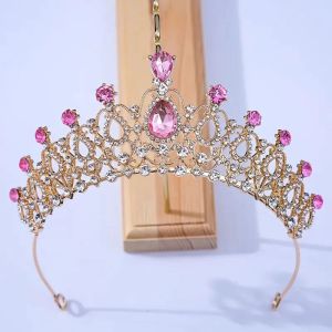 Mahkota Wedding Zahra Mahkota Permata  Aksesoris Wanita Mahkota Hijab Mahkota Karnaval Mewah