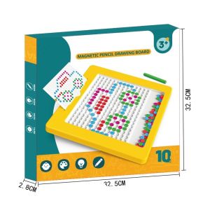 Trò Chơi Bảng Vẽ Nam Châm Đa Màu Kích Thích Trí Tưởng Tượng -CTG