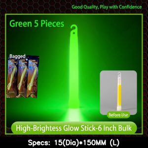 【Lucky Home】 Outdoor Survival Glow Sticks Emergency Light Camping Hiking Fishing Safety Signal Glow Stick