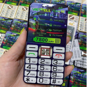 Điện thoại bàn phím Viettel Fami 18 Fami 16 cho Người già cao tuổi Sóng 4G 2sim -Màn 2.4-Pin 6800mah