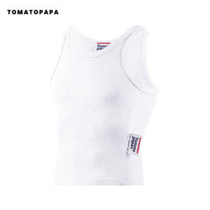 TOMATOPAPA ผู้ชาย เสื้อยืดนวมสูงแขนสั้น จากผ้าฝ้าย อ่อนโยนต่อผิว ทรงSlim-fit สำหรับกีฬาฟิตเนสและการวิ่งของผู้ชาย
