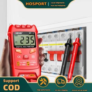 【HOSPORT】Handheld Digital Multimeter for Electrical Measurement with NCV Function Auto Ranging and High Accuracy