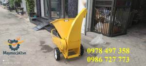 Máy băm cành cây chạy dầu giá tốt
