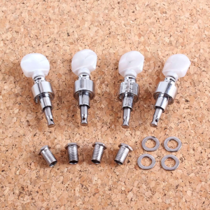 2Pcs Banjo Machine Head Tuning Tuner Peg Banjo Replacement Parts Banjo Tuning Pegs Tuners String Keys Banjo Tuning Kit