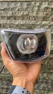 LAMPU DEPAN FIZR F1ZR VEGA R LAMA BILED PROJIE 2 LENSA LED TERBARU