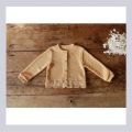 Baby Girl Knitted Cardigan Sweater Jacket Long Sleeve. 