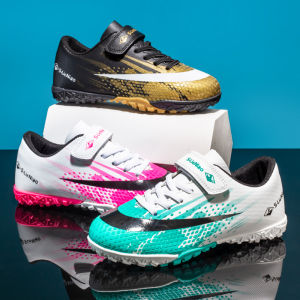 Kids Firm Ground Soccer Cleats Boys & Girls Athletic Outdoor TF Football Shoes Childrens Lightweight Football training shoes