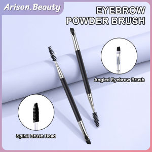 Kuas Alis 2 IN 1 Eyeliner Brow Sikat Alat Eyebrow Brush Makeup