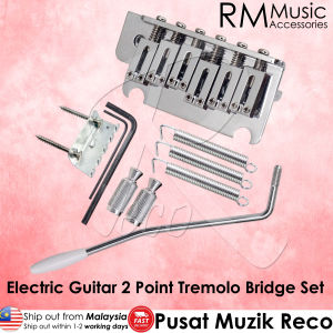 RM Electric Guitar 2 Point Tremolo Bridge System Part Gitar Elektrik Guitar Repair Guitar Acc Part