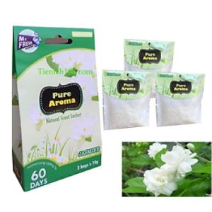 Túi Thơm Treo Tủ Quần Áo Mr Fresh 30g (3 túi/hộp) - Hương Thơm Tự Nhiên Không Gian Tươi Mát Suốt Cả Ngày