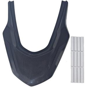 ABS sợi carbon ghế sau xe mô tô Bìa cowl cho pcx160 Ốp yên sau ghế sau Bìa Bộ phận tạo
