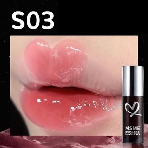 ลิปทินท์กระจกชุ่มชื้นและเงางาม มอยส์เจอร์ไรเซอร์และเติมน้ำให้ผิว การผลัดเซลล์ผิว ลิปกลอสใสลายสตาร์รี่สกาย