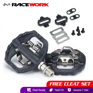 Racework Infinity - Dual Side Pedals Pedal SPD/FLAT Cleat/Flat Hybrid