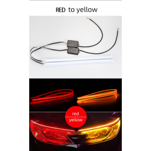 24-36V DRL xe không thấm nước linh hoạt tín hiệu báo rẽ DRL chạy ban ngày Ligh