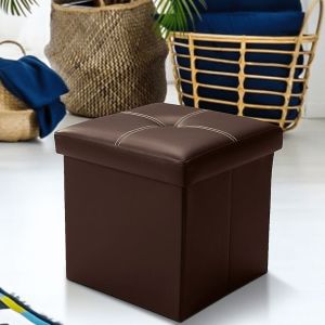 storage box kursi penyimpanan/box penyimpanan/kotak penyimpanan multifungsi/Kursi Lipat Tempat Penyimpanan Bangku Multifungsi Sofa container Bantalan beban yang kuat