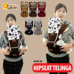 5in1 Way Gendongan Hipseat Bayi terbaru 2023 BABY LEON + Penutup Kepala BY-6080 Gendongan Bayi Depan Duduk BY-6088 GBS-100