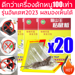 (จัดส่งในวันเดียวกัน) รุ่นหนาขึ้นอัพเกรด2024 MSW แบบสำเร็จรูป กาวดักหนู ซื้อ1แถม10 อุปกรณ์กำจัดหนูมืออาชีพยี่ห้อเก่ากว่า 30 ปี กาวดักหนูถาด กาวนำเข้าจากเยอรมัน กาวดักหนู แน่นๆ กระดาษหนาขึ้นใหญ่ขึ้น เหนียวสุดๆ ไร้สารพิษ หนู แมลงสาบ ตุ๊กแก ติดได้ กาวดักหนูใ