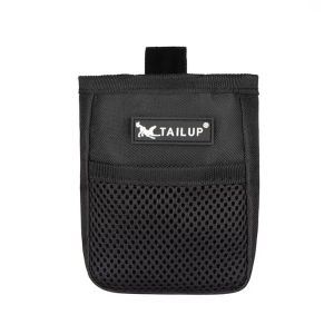 ST78FXHTC Oxford Pet Food Treat Bag Training Snack Solid Color Training Obedience Bag  Waist Pouch Dog Accessories