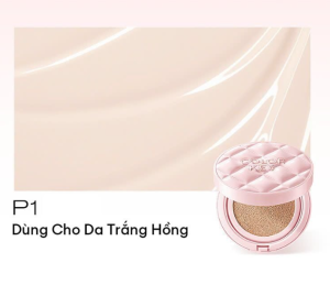 [Colorkey] Phấn Nước Colorkey W1 Vỏ Hồng – Che Phủ Đẹp Lâu Trôi 11g