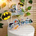 Topper Cake Batman Custom Foto untuk Hiasan Kue Ulang Tahun / Ultah Anak Karakter (Toper). 