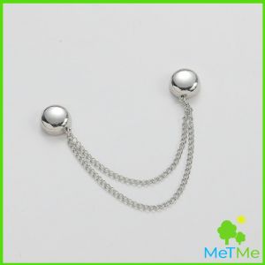 MetMe หัวเข็มขัดเข็มกลัดโซ่ การตรึงขากางเกงดูดแม่เหล็ก ไม่ตอกตะปูแบบถอดได้ Magnetic buckle