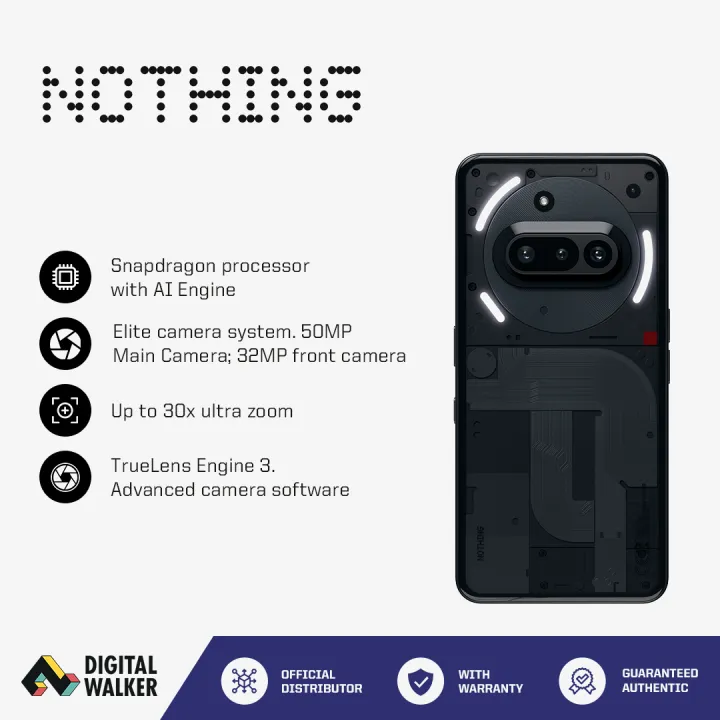 [Digital Walker] Nothing Phone (3a) | Lazada Philippines