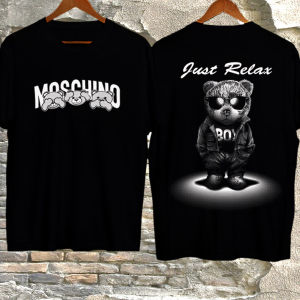 Mos kaos Just Relax COD T-shirt KAOS BAJU100% KAPSADEPAN BELAKANGDISTRO BAJU v2