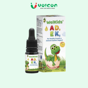 Multivitamin Biovagen Welkids ADEK tăng đề kháng cho bé bổ sung vitamin AD3EK2