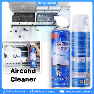 500ml Air Conditioner Cleaner Spray Coil Dirt Clean Washing Foam Spray Home Air Conditioner Cleaning Agent