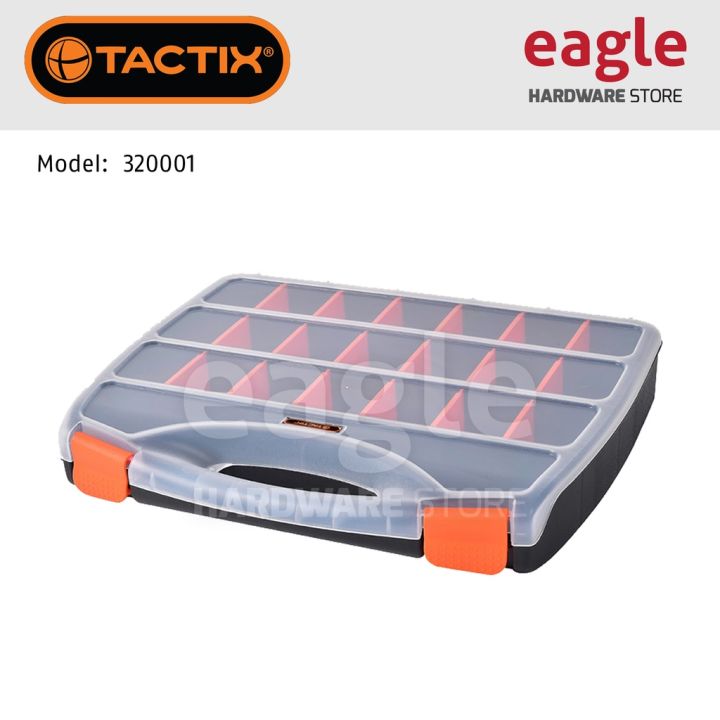 Tactix 320001 38cm x 31cm x 6cm Organizer , 21 Compartments