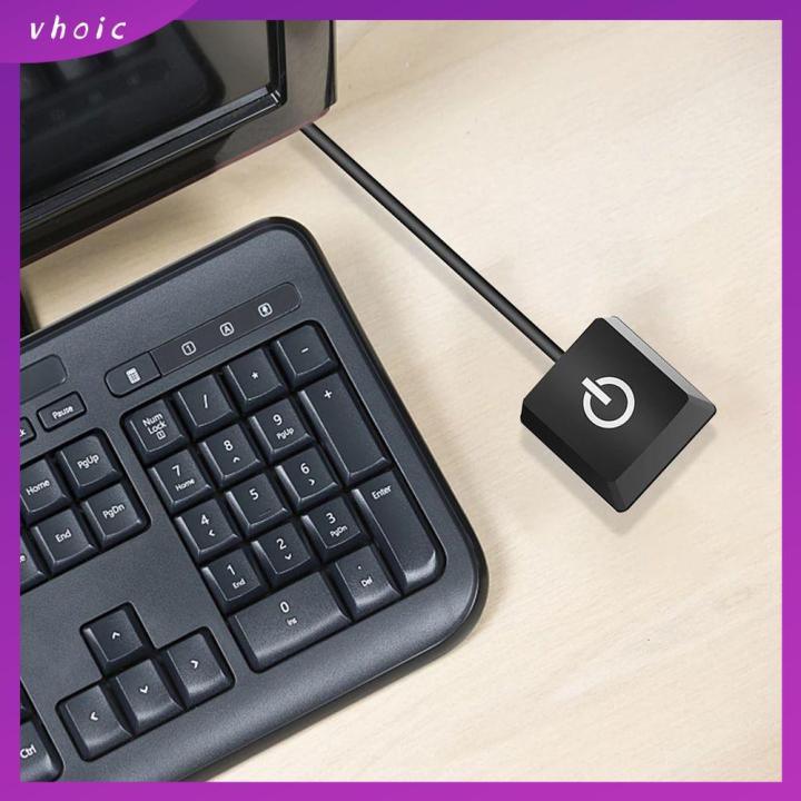 VHOIC 2M Desktop Switch Extension Cable Mechanical Keycaps Power On/Off