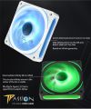 Quạt tản nhiệt 12cm JUNGLE LEOPARD PRISM Gen 5 INFINITY LED GƯƠNG VÔ CỰC ARGB 5V 3PIN- 2000RPM, PWM, Lian Li SL120 fan case PC. 