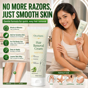 Gentle Permanent Hair Removal Cream Painless Depilatory Cream Sensitive Skin Hair Remover No Damage Hair Follicles Daily Skin Cleansing