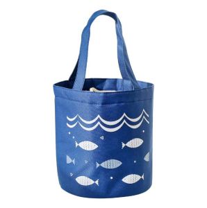 ALIPAPA - Tas Bekal Bulat Handbag Lunch Bag/bekal/piknik Insulated Tahan Panas/dingin