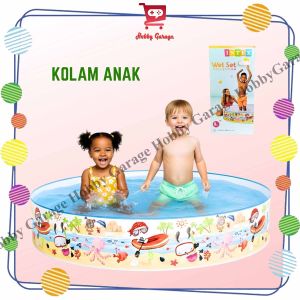 Mainan Kolam Renang Anak Portable Tanpa Pompa Intex Besar