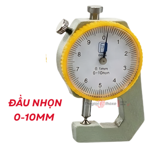 Đồng hồ Kẹp Đo Độ Dày 0-10MM/20MM – Đầu Nhọn/Đầu Phẳng Cho Thợ Sửa Xe – Thế Giới Thợ Xe