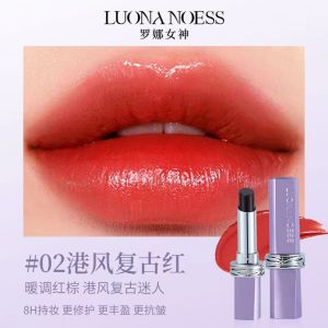 🤳正品现货🤳LUONA NOESS Lipstick 正品保证羅 娜 女神 精華 口紅 防水 Long-lasting Color Fixation Non-stick Cup Moisturizing Hydrating Essence Lip Gloss Waterproof Lip Care Fade Lip Lines