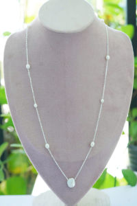 [ Woosilver ]  Vòng cổ Trai Ngọt Mảnh Nhẹ - Secondhand - NTN210
