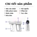 Máy phun khử khuẩn nano, Sung phun sương diệt khuẩn K5 Pro, súng xịt khuẩn cầm tay, thiết bị phun khử trùng gia đình tích hợp đèn xịt diệt khuẩn bằng tia UV diệt 99,9% vi khuẩn, công suất mạnh mẽ - Giadungbv247.