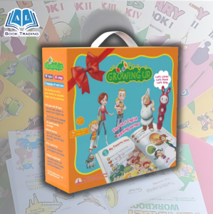 Growing Up Interactive Learning Set – Talking Pen with Books for Kids (Ages 2–7)