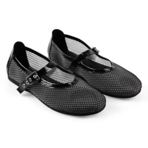 Sepatu Flat Wanita Flatshoes Jaring Mesh balet Fuotten Belle