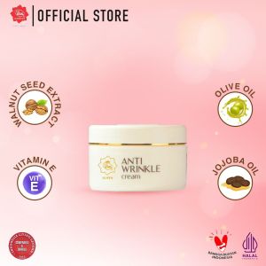 Viva Queen Anti Wrinkle Cream with Extract Walnut Seed Vit E Jojoba & Olive Oil - 22gr