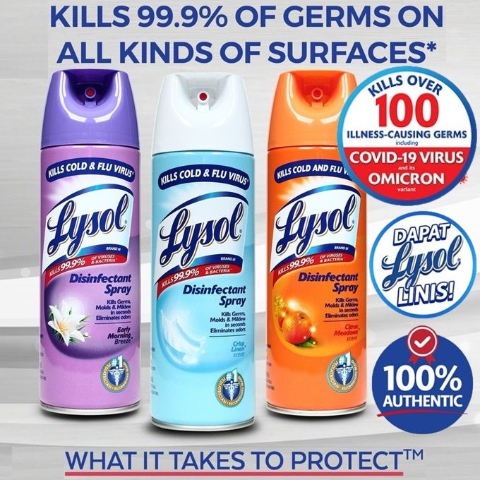 air freshener Lysol Spray Lysol Air Spray Lysol Disinfectant Spray 170g 170GM 340g 340GM 510g