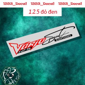 Tem Xe Logo Vario SPECIAL EDITION 125 - 150 - 160 trang trí biểu tượng vario tem định hình trang trí Xe cá tính thể thao