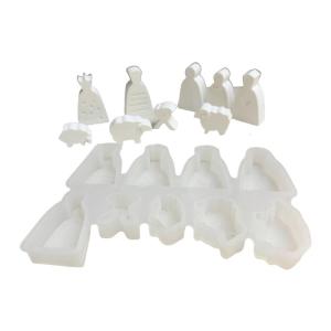 Nativity and Resin Crafts Molds Sturdy Silicone Decoration Molds for Nativity Themed Holiday Creations