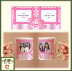 Personalized Photo with Name Mug / Customized / Gift give away Mug (1pc) - Drinkware Cup Coffee Ceramic Cup Reusable Birthday Washable