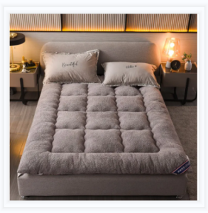 100% waterproof Lamb wool Soft and comfortable 8cm tatami mattress foldable Single/Queen/King Size foam bed bedsheet
