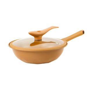 Clay micropressure frying pan Multifunctional nonstick health frying cookware