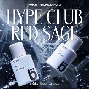 Paket 2 Botol Parfum Bjorka (Hype Club - Red Sage) Perfume