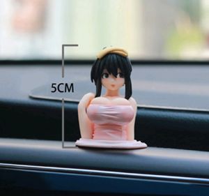 Action Figure Model Anime Kanako Uk 5.5cm untuk Dekorasi Mobil/Pajangan Dekorasi Interior Mobil Model Anime